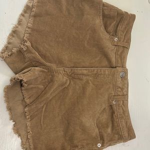 corduroy shorts from forever 21
